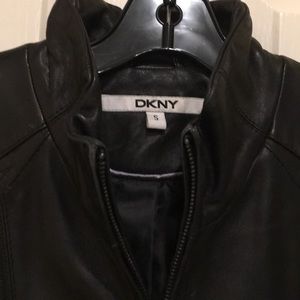 Black Leather  blazer jacket in perfect condition